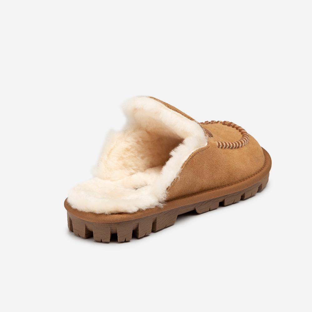 Ugg Fremantle Sudge Logo Women Slipper-Women Slippers-PEROZ Accessories