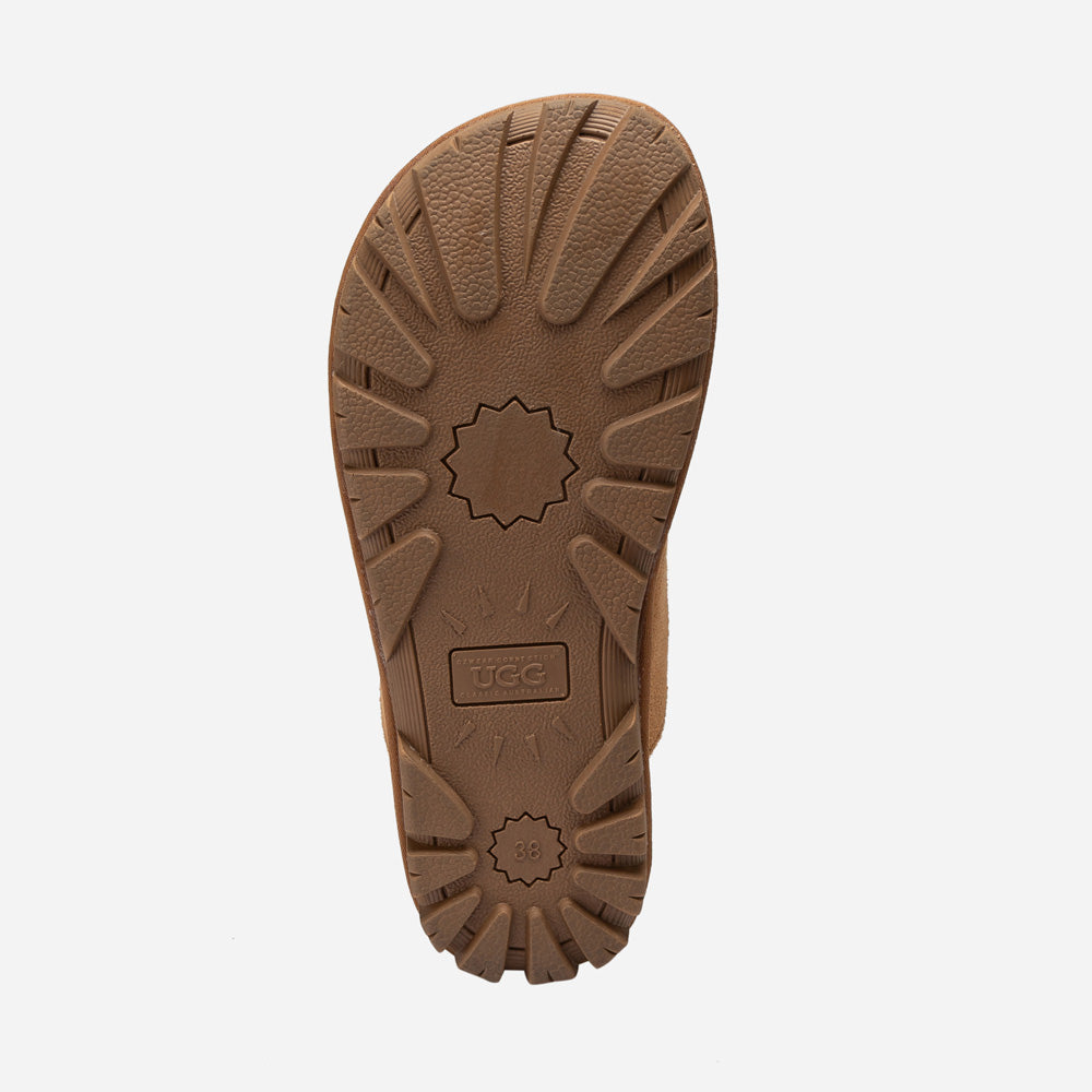 Ugg Fremantle Sudge Logo Women Slipper-Women Slippers-PEROZ Accessories