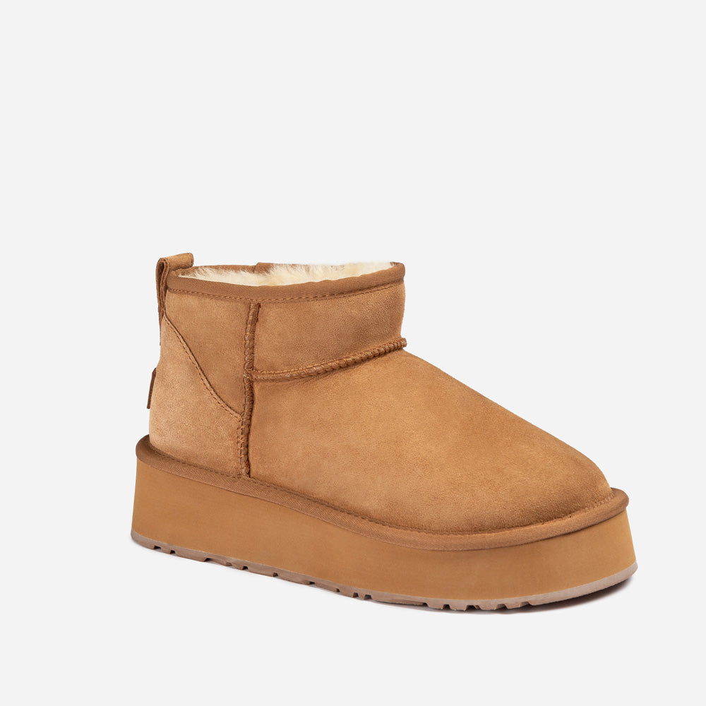 Ugg Classic Ultra Platform Wild Cozy Boots (Water Resistant)-PEROZ Accessories
