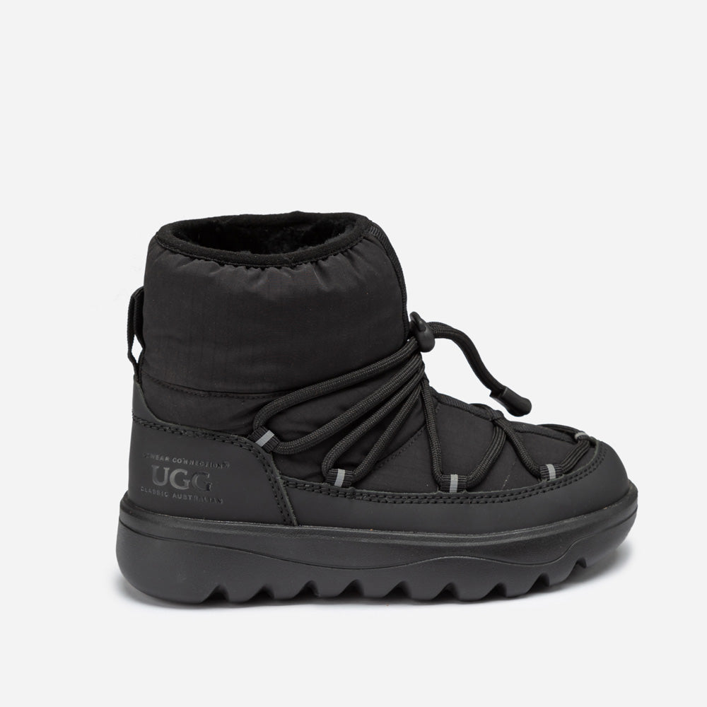 Ugg Kids Down Lace-Up Snow Boots (Water Resistant)