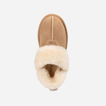 Ugg Coquette Slipper (Elastic Logo &amp; Wool Strap) (Detachable Feature)-PEROZ Accessories