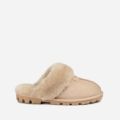 Ugg Coquette Slipper (Elastic Logo &amp; Wool Strap) (Detachable Feature)-PEROZ Accessories