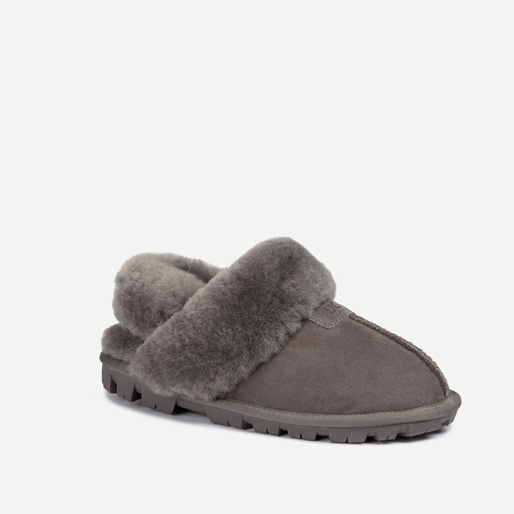 Ugg Coquette Slipper (Elastic Logo &amp; Wool Strap) (Detachable Feature)-PEROZ Accessories