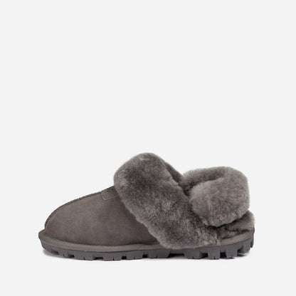 Ugg Coquette Slipper (Elastic Logo &amp; Wool Strap) (Detachable Feature)-PEROZ Accessories