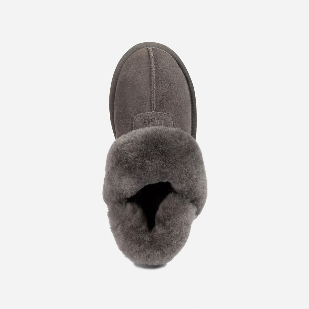 Ugg Coquette Slipper (Elastic Logo &amp; Wool Strap) (Detachable Feature)-PEROZ Accessories
