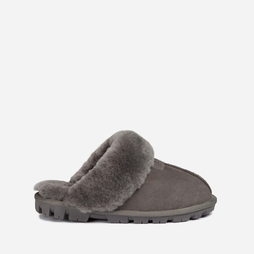 Ugg Coquette Slipper (Elastic Logo &amp; Wool Strap) (Detachable Feature)-PEROZ Accessories