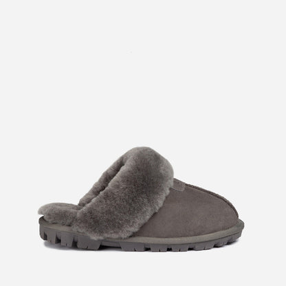 Ugg Coquette Slipper (Elastic Logo &amp; Wool Strap) (Detachable Feature)-PEROZ Accessories