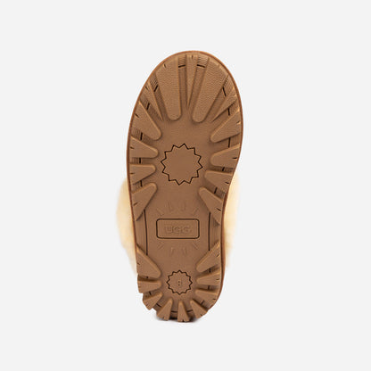 Ugg Coquette Slipper (Elastic Logo &amp; Wool Strap) (Detachable Feature)-PEROZ Accessories