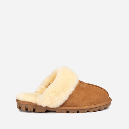 Ugg Coquette Slipper (Elastic Logo &amp; Wool Strap) (Detachable Feature)-PEROZ Accessories