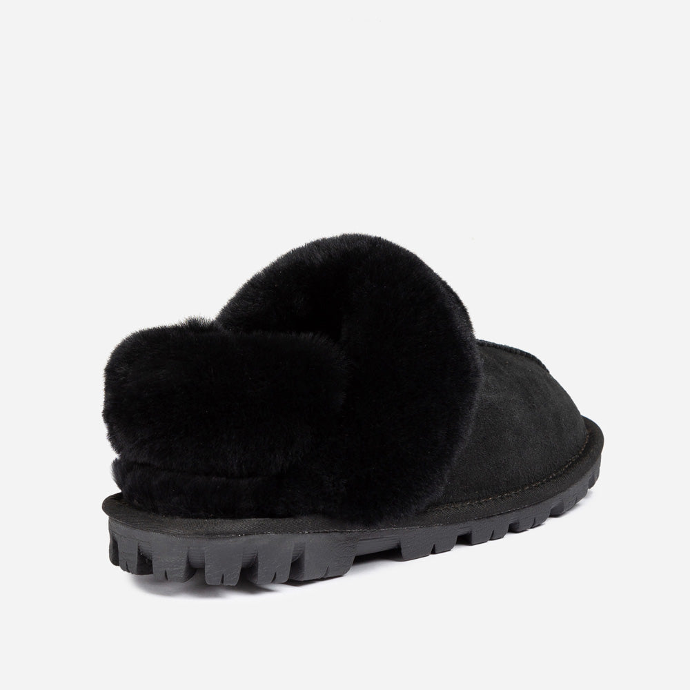 Ugg Coquette Slipper (Elastic Logo &amp; Wool Strap) (Detachable Feature)-PEROZ Accessories