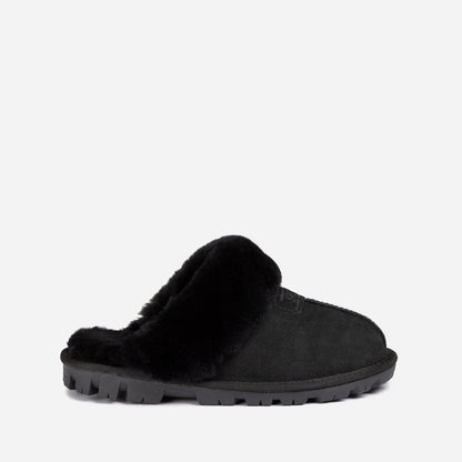 Ugg Coquette Slipper (Elastic Logo &amp; Wool Strap) (Detachable Feature)-PEROZ Accessories