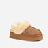 Ugg Platform Slipper (Elastic Logo & Wool Strap) 4.5cm (Detachable Feature)(Water Resistant)-LADIES UGG-PEROZ Accessories