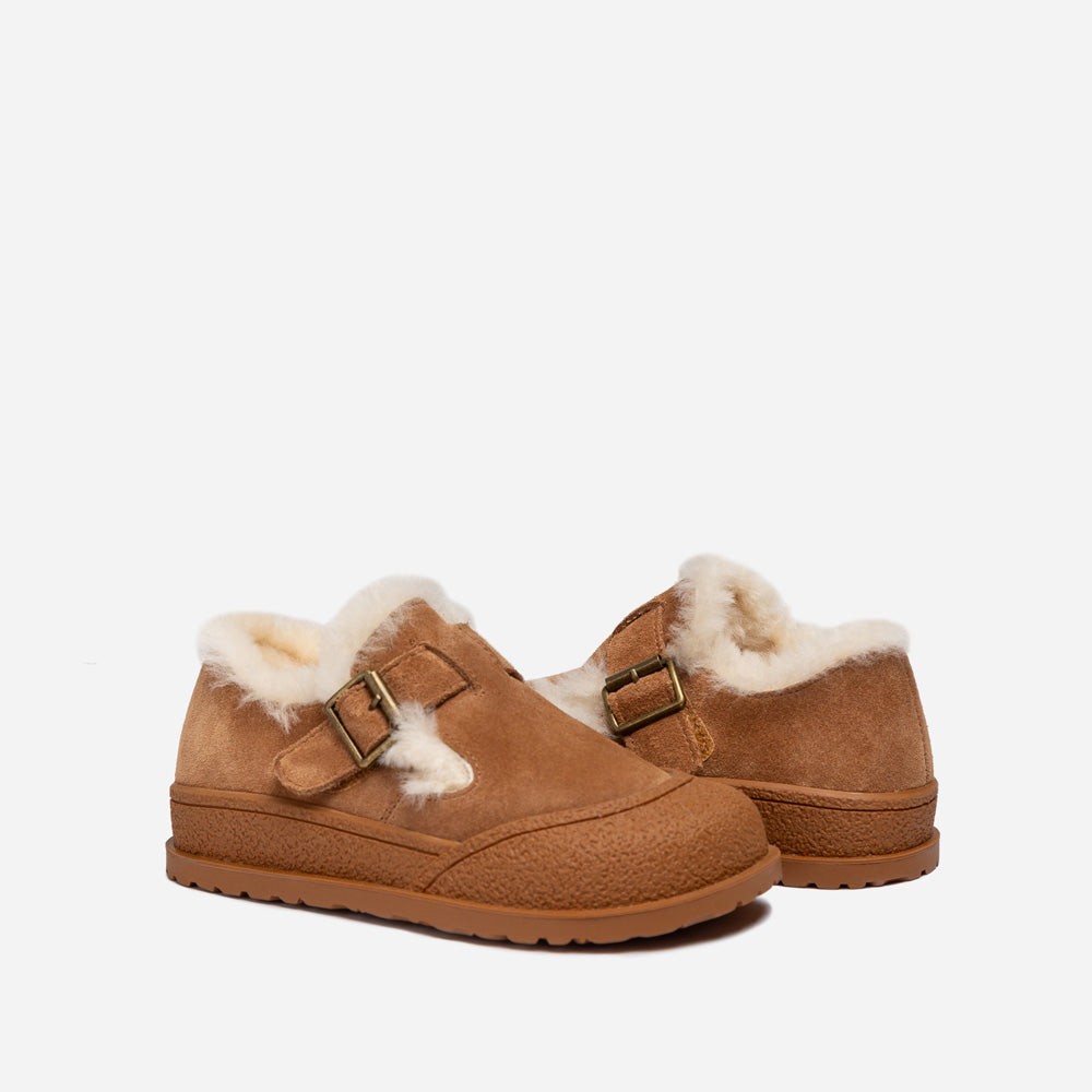 Ugg Kids Shearling Mary Janes-KIDS UGG-PEROZ Accessories