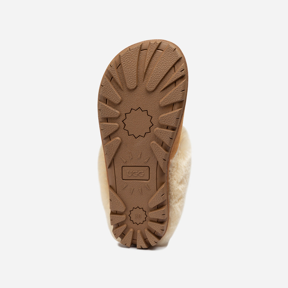 Ozwear Coquette Shearling Mule-PEROZ Accessories