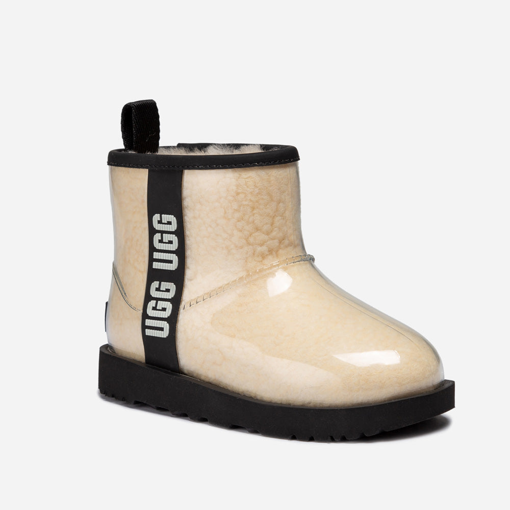 Ugg Classic Kids Clear Boots (Waterproof) (Glow in The Dark)-KIDS UGG-PEROZ Accessories