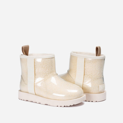 Ugg Classic Kids Clear Boots (Waterproof) (Glow in The Dark)-KIDS UGG-PEROZ Accessories