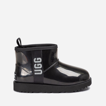 Ugg Classic Kids Clear Mini Boots (Waterproof) (Glow In Dark Logo)-KIDS UGG-PEROZ Accessories