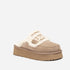 Ugg Violet Shearling Platform Slipper-PEROZ Accessories