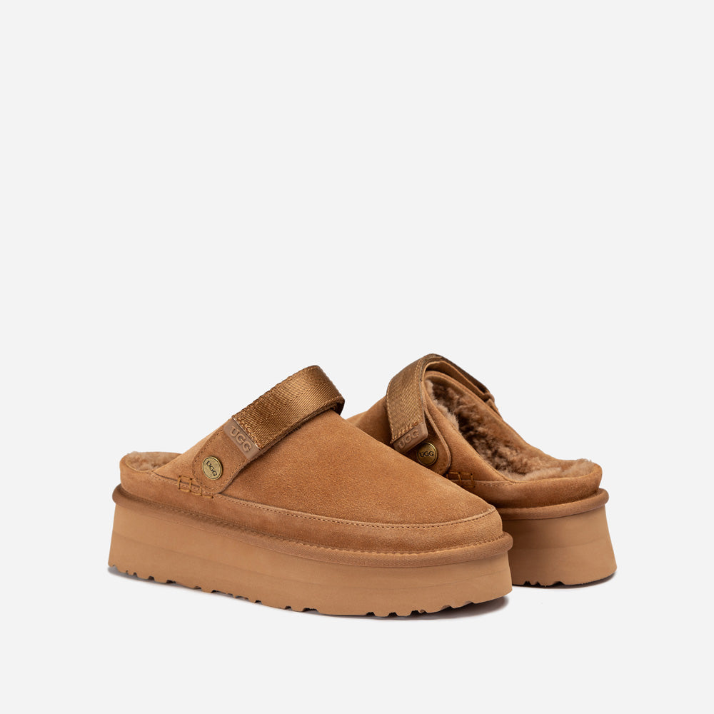 Ugg Oz Platform Shearing Clog-PEROZ Accessories