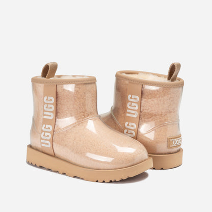 Ugg Classic Kids Clear Boots (Waterproof) (Glow in The Dark)-KIDS UGG-PEROZ Accessories