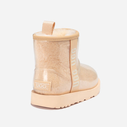 Ugg Classic Kids Clear Boots (Waterproof) (Glow in The Dark)-KIDS UGG-PEROZ Accessories