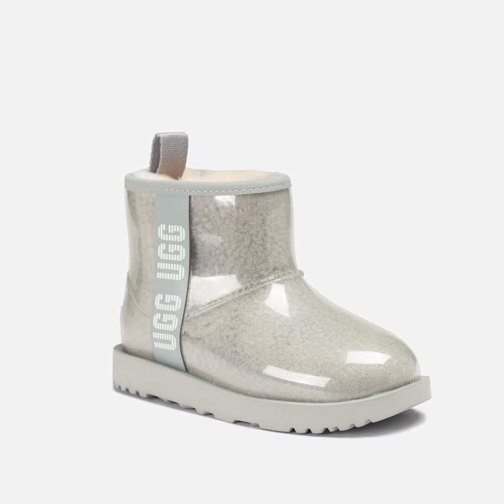 Ugg Classic Kids Clear Boots (Waterproof) (Glow in The Dark)-KIDS UGG-PEROZ Accessories