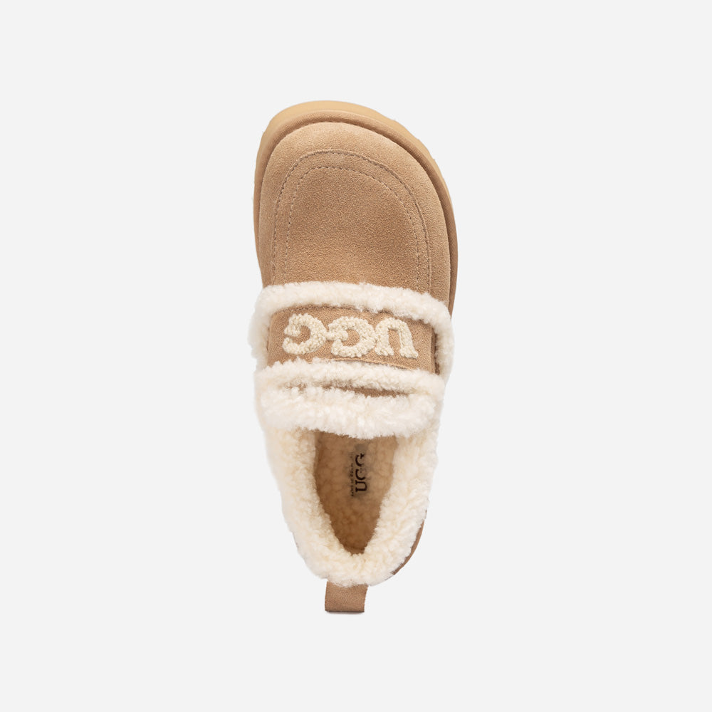 Ugg Violet Shearling Platform Loafer-PEROZ Accessories