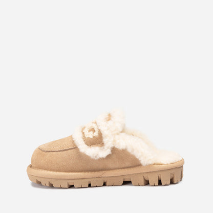 Ugg Kids Violet Shearling Slipper (Detachable Feature)-KIDS UGG-PEROZ Accessories