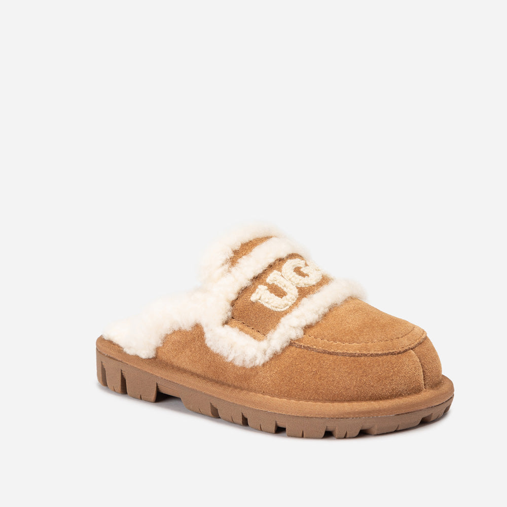 Ugg Kids Violet Shearling Slipper (Detachable Feature)-KIDS UGG-PEROZ Accessories