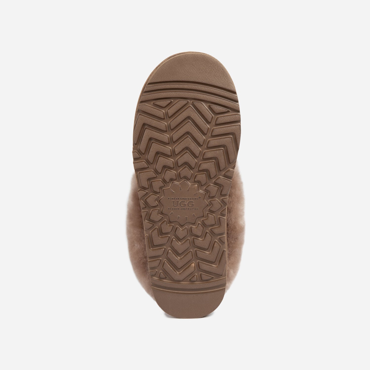Ugg Slippers Collar Unisex Premium Sheepskin Slippers Suede-Slippers-PEROZ Accessories