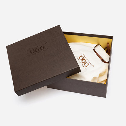 Ugg Shearling Logo Mini Bucket Bag-PEROZ Accessories
