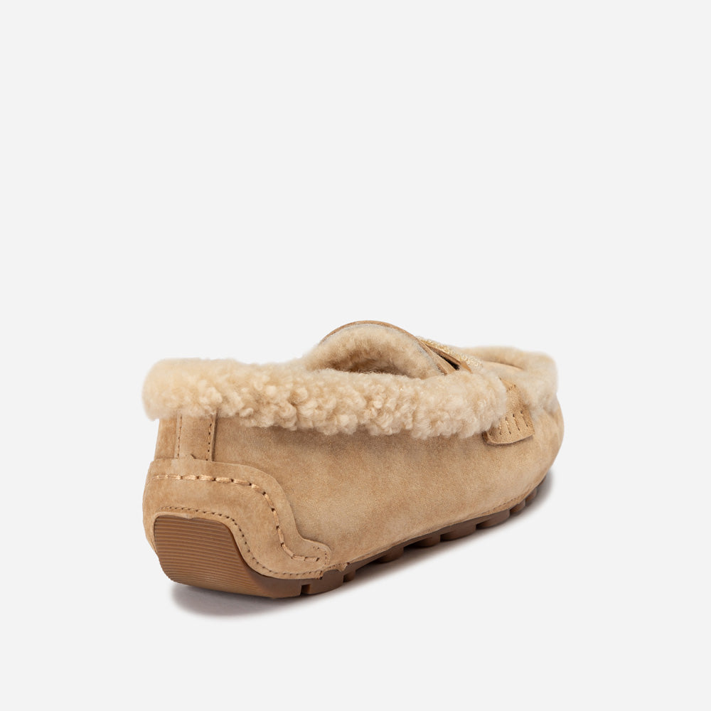 Violet Shearling Moccasin-PEROZ Accessories