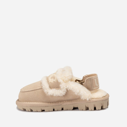 Ugg Kids Violet Shearling Slipper (Detachable Feature)-KIDS UGG-PEROZ Accessories