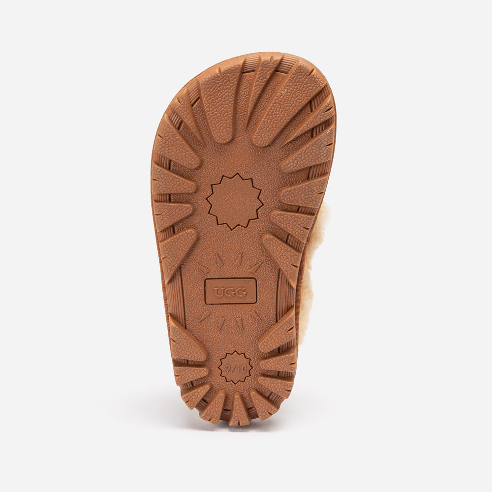 Ugg Kids Violet Shearling Slipper (Detachable Feature)-KIDS UGG-PEROZ Accessories