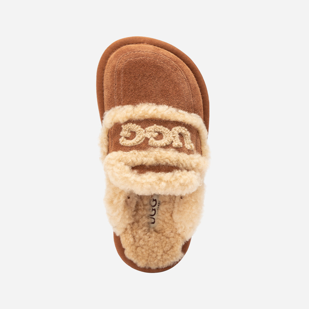 Ugg Kids Violet Shearling Slipper (Detachable Feature)-KIDS UGG-PEROZ Accessories