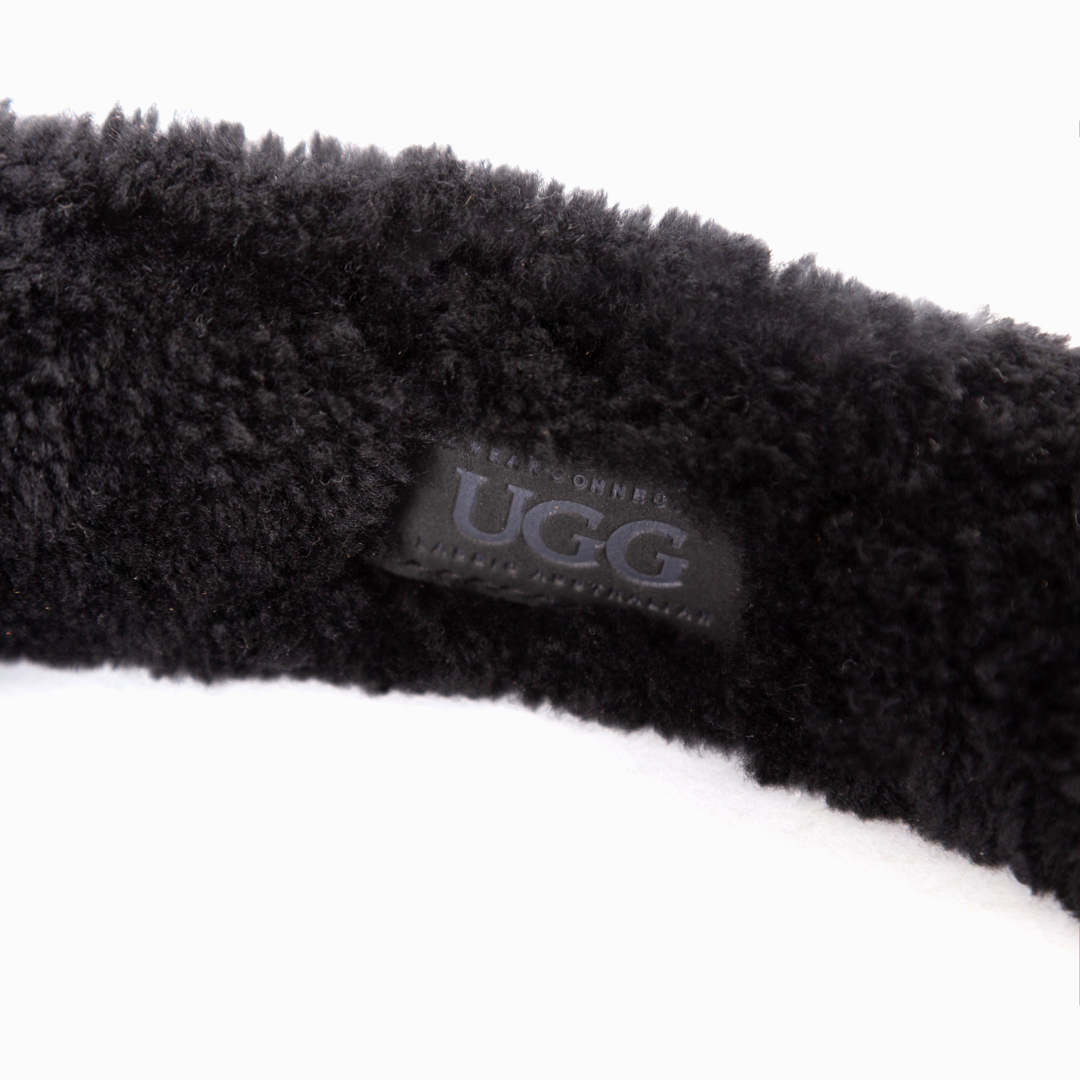 Ugg Curly Sheepskin Earmuff-Earmuffs-PEROZ Accessories