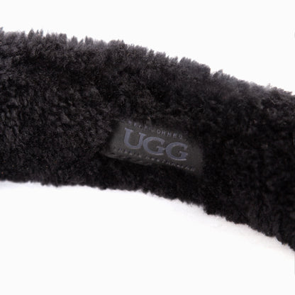 Ugg Curly Sheepskin Earmuff-Earmuffs-PEROZ Accessories