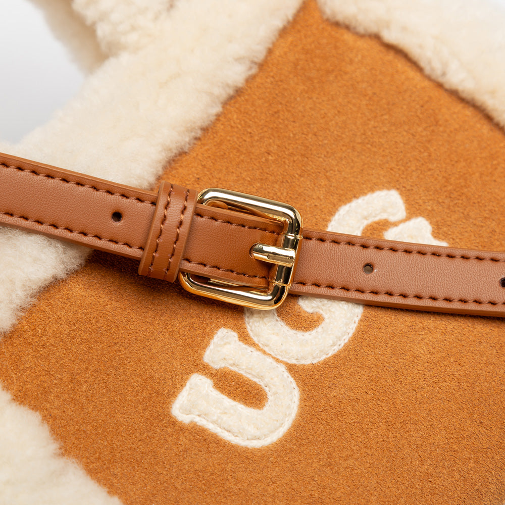 Ugg Logo Mini Tote Bag-Bag-PEROZ Accessories