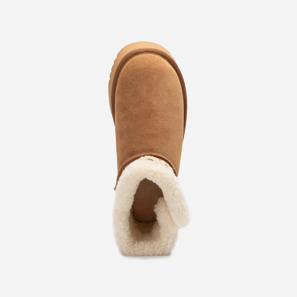 Ugg Bondi Matelasse Platform Shearling Mini Boot-Women UGG-PEROZ Accessories