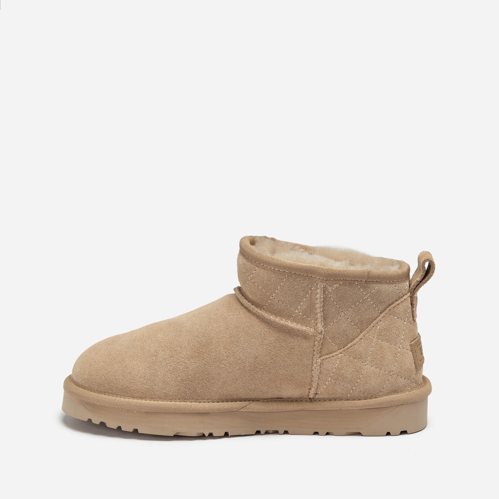 Ugg Classic Matelasse Ultra Mini Boot-Women UGG-PEROZ Accessories