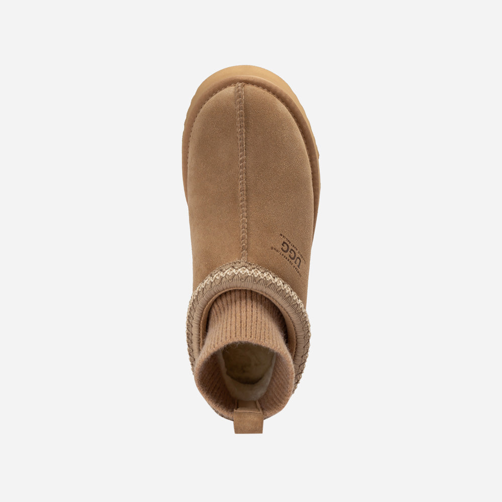 Ugg Sydney Knit Platform Slipper-Women Slippers-PEROZ Accessories