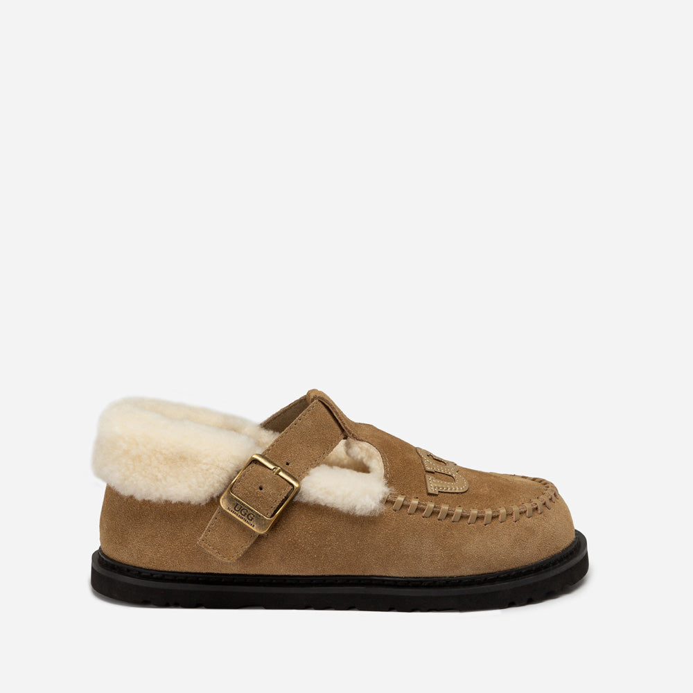 Ugg Mary Jane-Women Moccasins Loafers-PEROZ Accessories