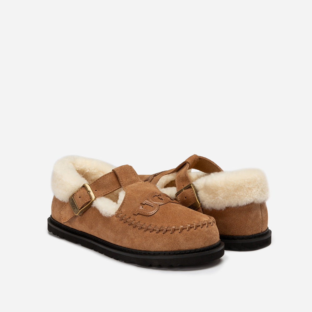 Ugg Mary Jane-Women Moccasins Loafers-PEROZ Accessories