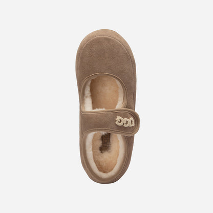 Ugg Mary Jane Emb Logo-Women Moccasins Loafers-PEROZ Accessories