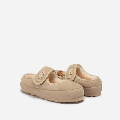 Ugg Mary Jane Emb Logo-Women Moccasins Loafers-PEROZ Accessories