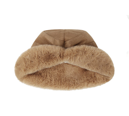 EVERAU  Fluffy Warm Bucket Hat