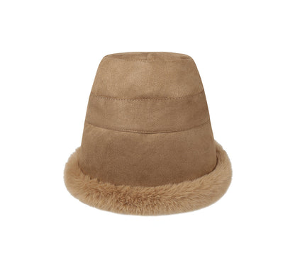 EVERAU  Fluffy Warm Bucket Hat