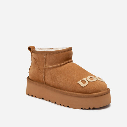 Ugg Classic Dana Emb Logo Platform Ultra Boot-Women UGG-PEROZ Accessories