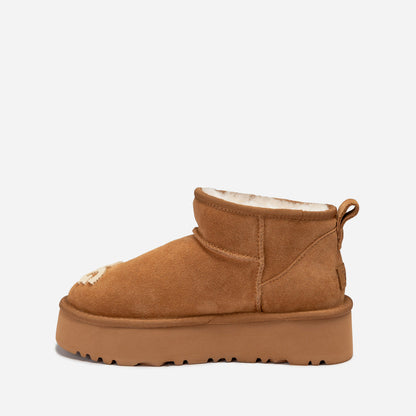 Ugg Classic Dana Emb Logo Platform Ultra Boot-Women UGG-PEROZ Accessories