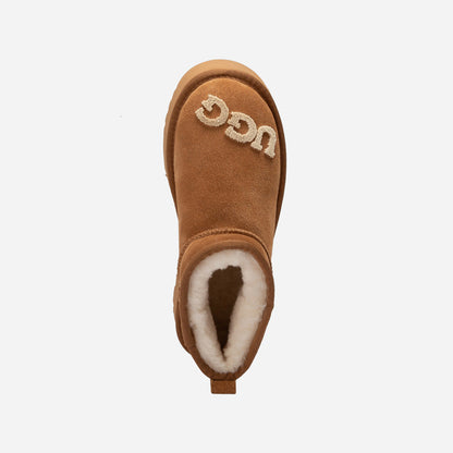 Ugg Classic Dana Emb Logo Platform Ultra Boot-Women UGG-PEROZ Accessories